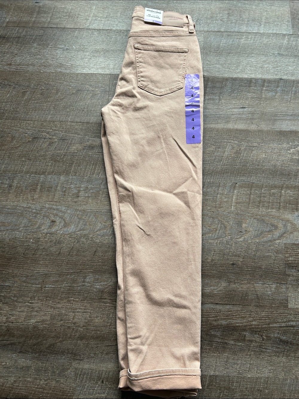 Slim Straight Light Pink Jeans
